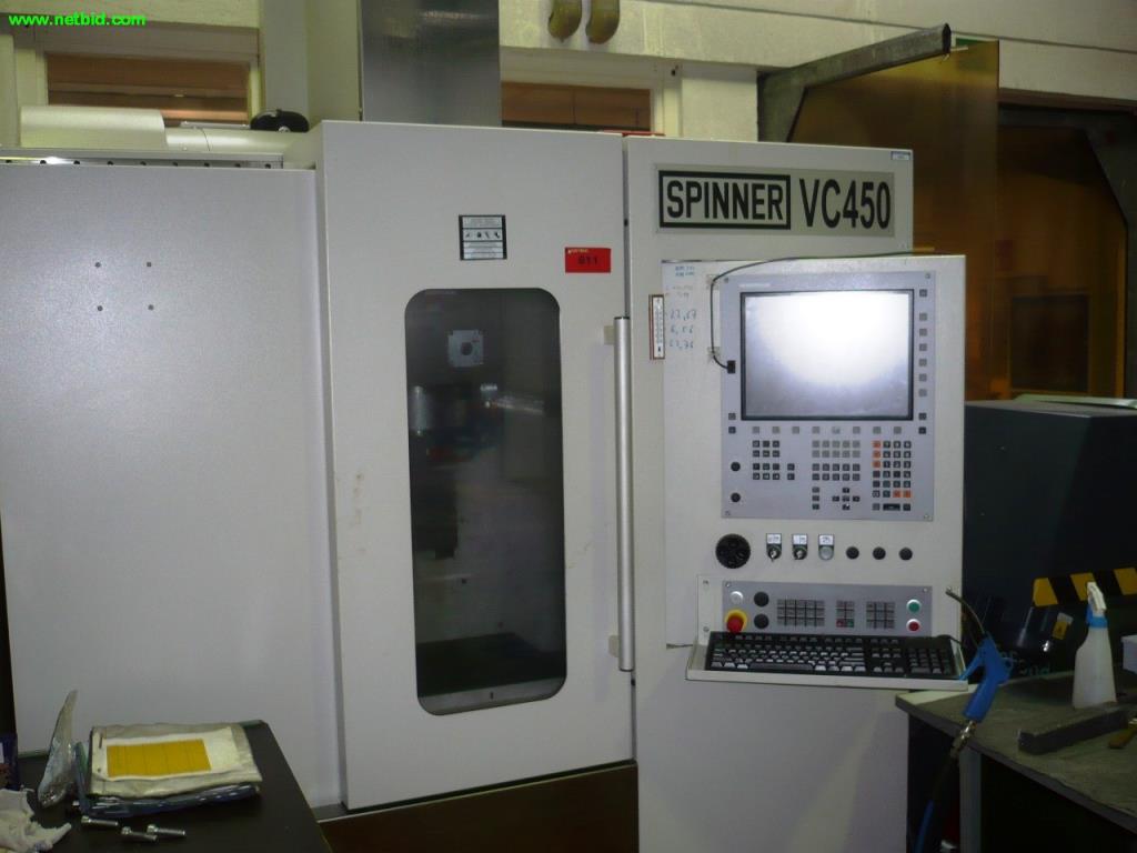 Spinner VC 450 CNC-Vertikal-Bearbeitungszentrum