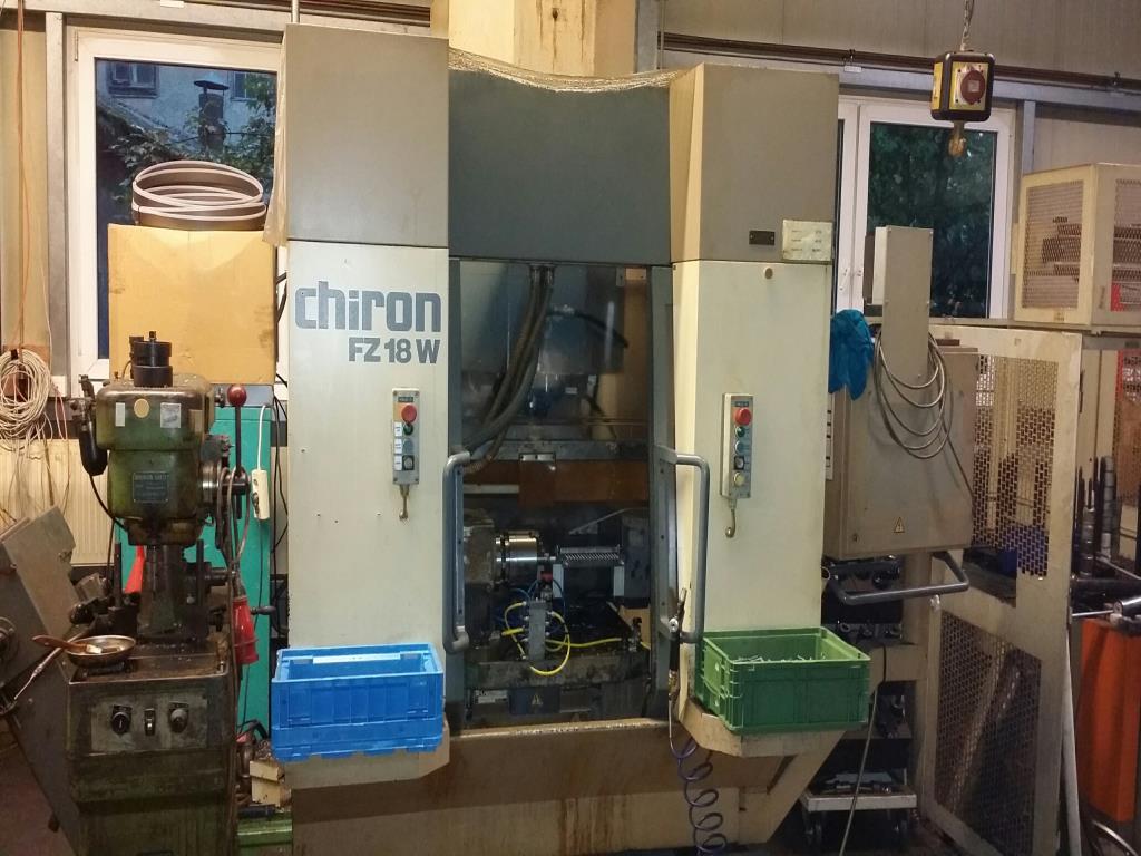 Chiron FZ 18 W  CNC Bearbeitungszentrum gebraucht kaufen (Auction Premium) | NetBid Industrie-Auktionen