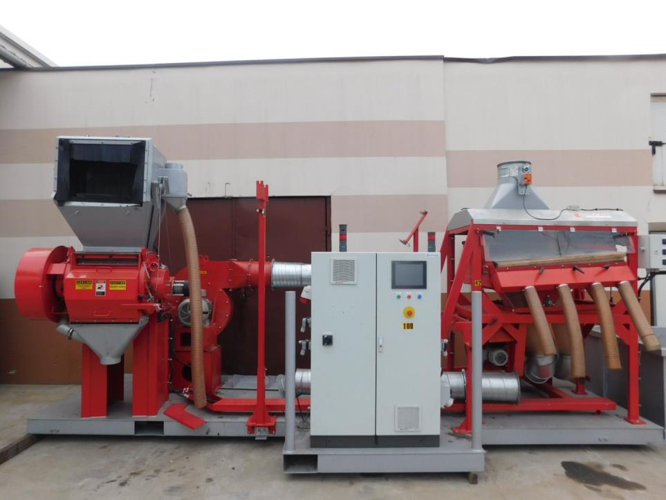 REDOMA RECYCLING POWERKAT C Cable recycling line